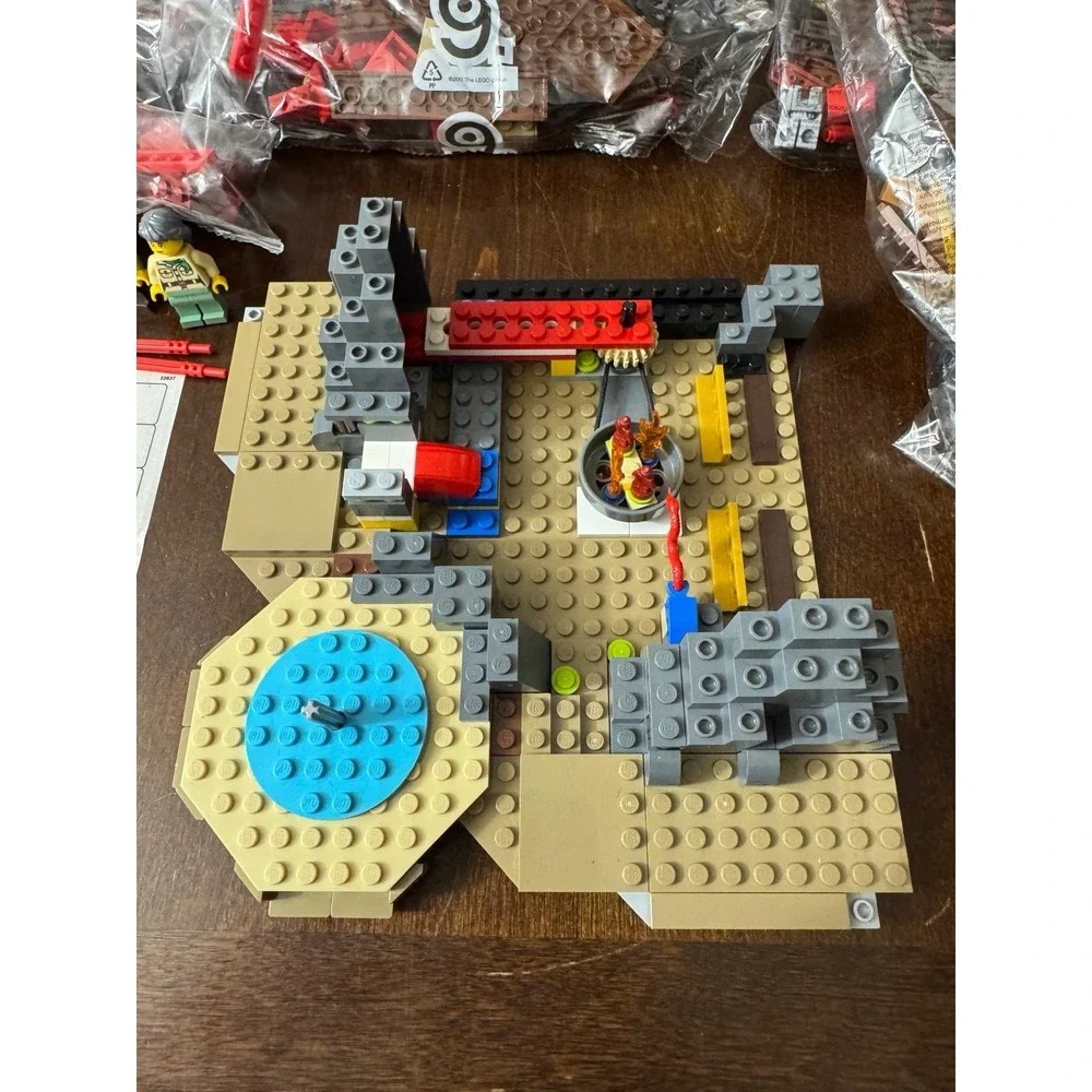 LEGO 70751 Temple of Airjitzu Incomplete Set W/Box No Manual – Read Description